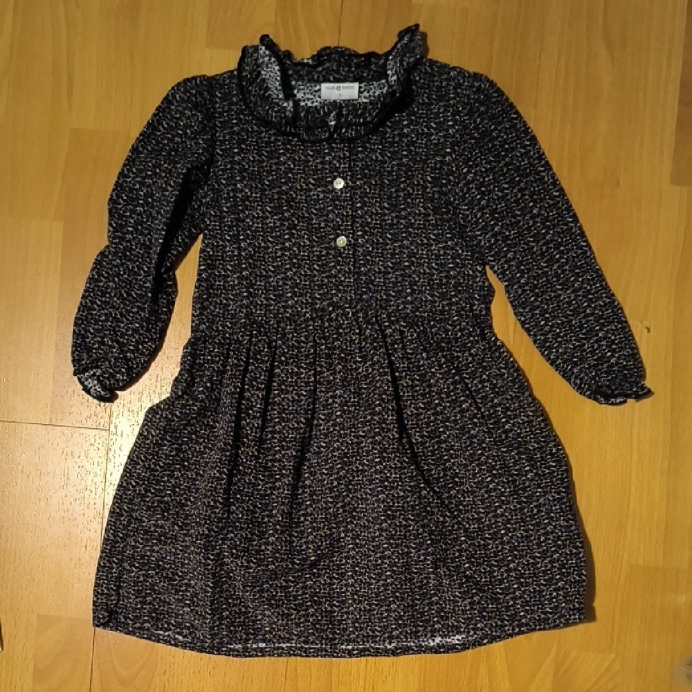 Stylish Kids Dress in Black and White